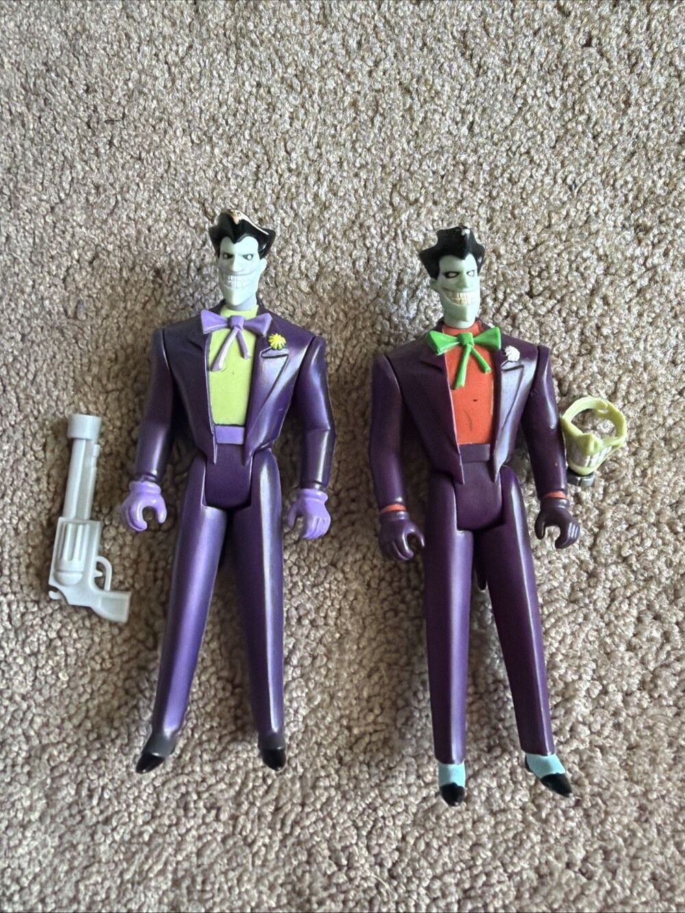Vintage 1998 Joker 4.75" Figure Kenner New Batman Adventures Wildcard 2 Variants